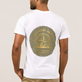 Compass Mountain Outdoor Tee Great for 2025 Glowin T-shirt (Achterkant)