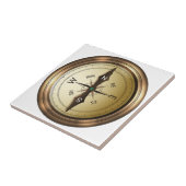 Compass North South East West Tegeltje (Zijkant)