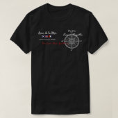 Compass-ontwerp T-shirt (Design voorkant)