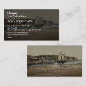 Compass Point, Bude, Cornwall, England Pho Visitekaartje (Voorkant / Achterkant)