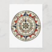 Compass Roos #5 Briefkaart (Voorkant)