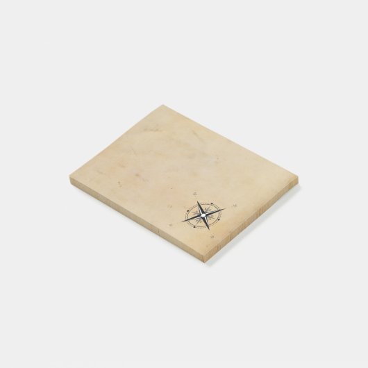 Compass Roos Adventure Exploratie Post-it® Notes (Schuin)