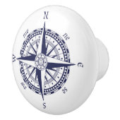 Compass Roos Blue Keramische Knop (Rechts)