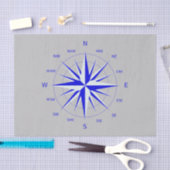 Compass Roos-weefselpapier Tissuepapier (Craft)