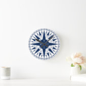 Compass Rose Ronde Klok (Huis)