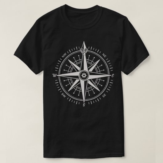Compass Sailing T-shirt (Design voorkant)