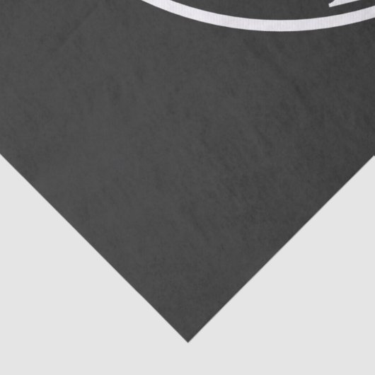 Compass star monogram, personaliseerbaar embleem tissuepapier (Detail)