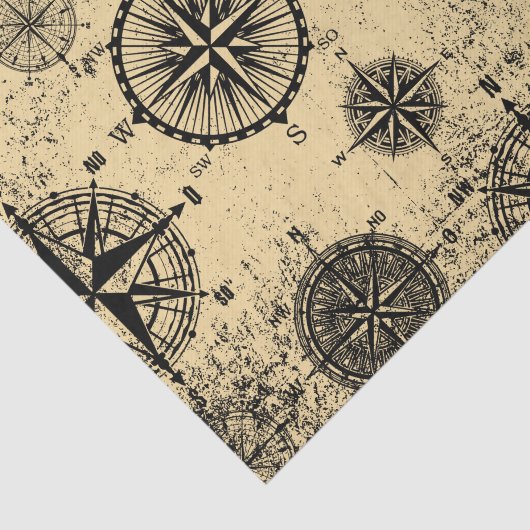  Compass Symbolen Tissuepapier (Detail)