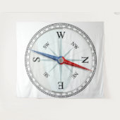 Compass Tapestry Wandkleed (Voorkant (horizontaal))