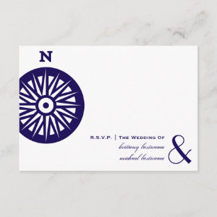 Compass Wedding RSVP