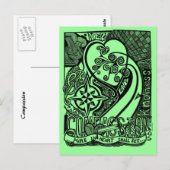 Compassie Briefkaart (Voorkant / Achterkant)