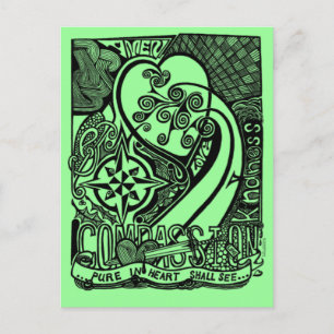 Compassie Briefkaart