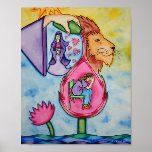 COMPASSIE, COURAGE EN STERKTE POSTER (Voorkant)