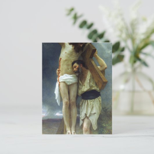 Compassie door William-Adolphe Bouguereau Briefkaart (Staand voorkant)