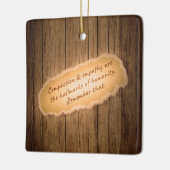 Compassie en empathie zijn de Hallarinaties van de Keramisch Ornament (Links)