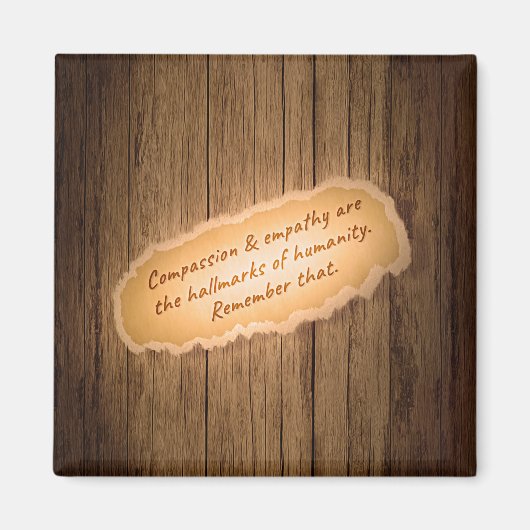 Compassie en empathie zijn de Hallarinaties van de Magneet (Voorkant)