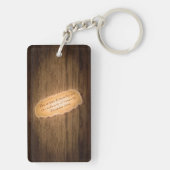 Compassie en empathie zijn de Hallarinaties van de Sleutelhanger (achterkant)