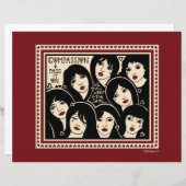 Compassie Geef het door op_flatpapier — vel 11 x 8 (Voorkant / Achterkant)