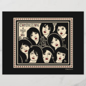 Compassie Geef het door op_flatpapier — vel 11 x 8 (Voorkant)