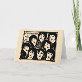 Compassie geeft het door aan_Wenskaart Kaart