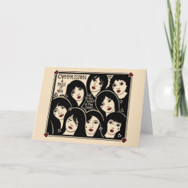 Compassie geeft het door aan_Wenskaart Kaart