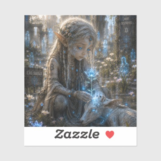 Compassie / Geest Genezer / Bloeiende Moeras Sticker (Vel)