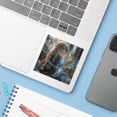 Compassie / Geest Genezer / Bloeiende Moeras Sticker (Laptop met iPhone)