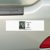 compassie is de basis van alle moraalprijzen bumpersticker (Op auto)