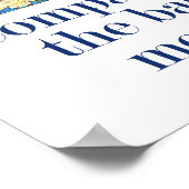 compassie is de basis van moraliteit - compassie Q Poster (Hoek)