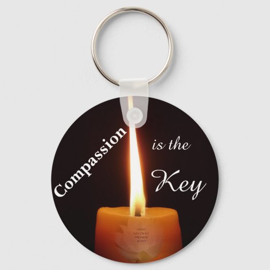Compassie is de Key - SGI Sleutelhanger (Voorkant)