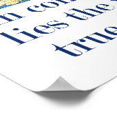 compassie is de ware kracht van de wereld - com poster (Hoek)