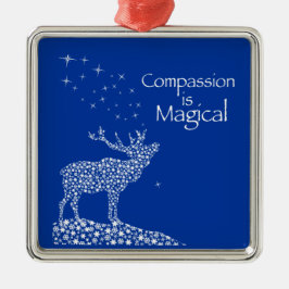 Compassie is Magisch Metalen Ornament