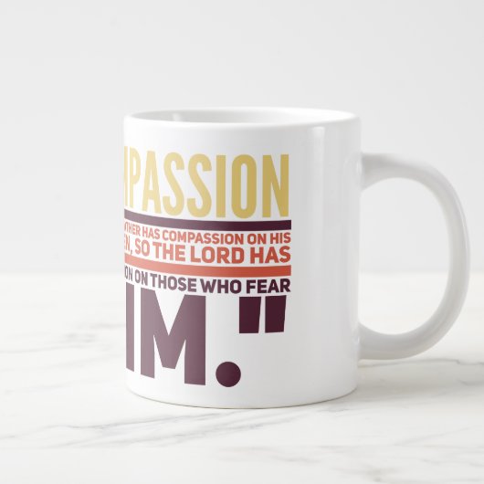 Compassie - Jumbo Mok (Rechts)