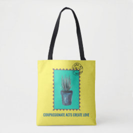COMPASSIE LEVEN TOTE BAG
