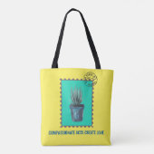 COMPASSIE LEVEN TOTE BAG (Achterkant)