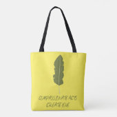 COMPASSIE LEVEN TOTE BAG (Achterkant)