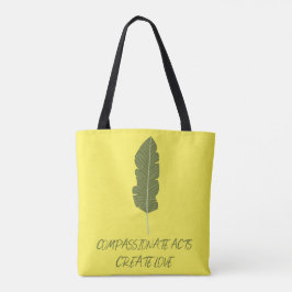 COMPASSIE LEVEN TOTE BAG