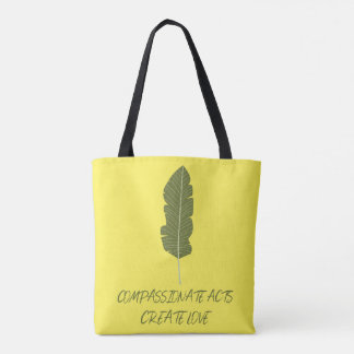 COMPASSIE LEVEN TOTE BAG