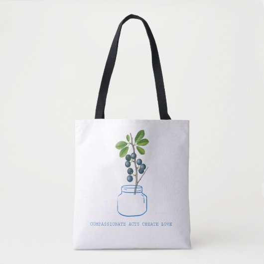 COMPASSIE LEVEN TOTE BAG (Voorkant)
