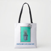 COMPASSIE LEVEN TOTE BAG (Voorkant)