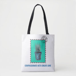 COMPASSIE LEVEN TOTE BAG