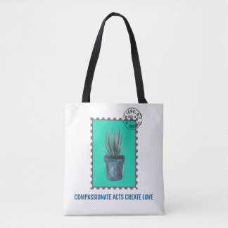 COMPASSIE LEVEN TOTE BAG