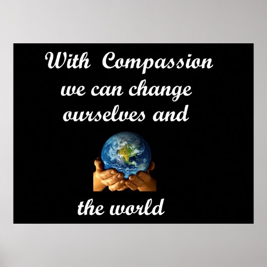 Compassie Poster (Voorkant)