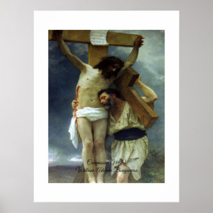 Compassie van Christus Bouguereau Poster