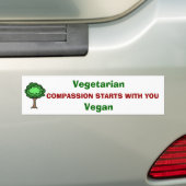 Compassion Bumpersticker (Op auto)