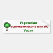 Compassion Bumpersticker (Voorkant)