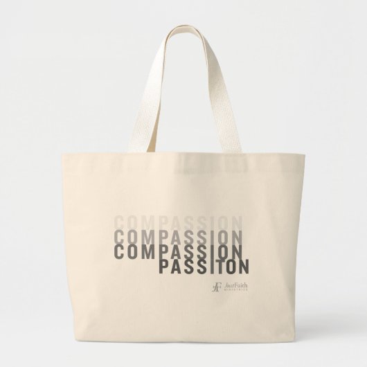 Compassion Canvas tas (Voorkant)