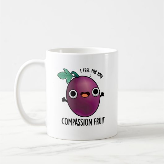 Compassion Fruit Funny Passion Fruit Pun Koffiemok (Links)