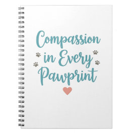 Compassion in Every Pawprint – Vet Tech Notitieboek