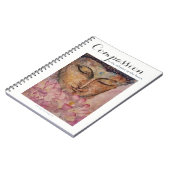 Compassion Inspiration Buddha Waterverf notebook Notitieboek (Linkerzijde)